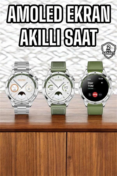 Akıllı Saat Sesli Görüşme Uyku ve Sağlık Takibi NFC Uyumlu
