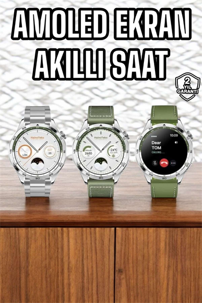 Akıllı Saat Sesli Görüşme Uyku ve Sağlık Takibi NFC Uyumlu