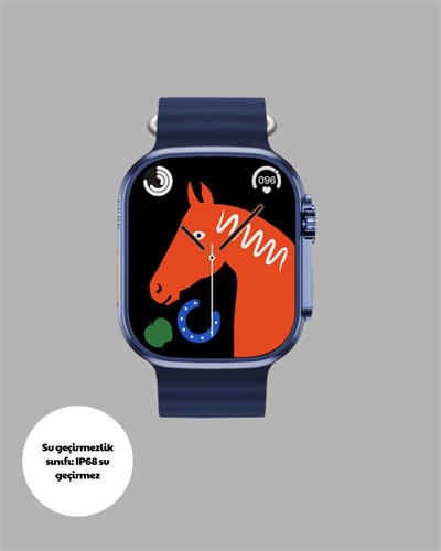 Akıllı Saat Ultra  2.05 IPS Ekran Bluetooth Aramalı Spor Modlu