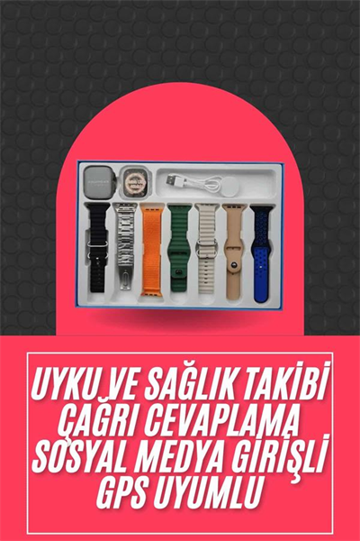 Akıllı Saat Unisex Akıllı Saat Çoklu Kordon Seçeneği Çelik Kordon Plastik Kordon