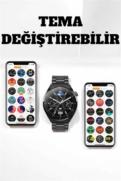 Akıllı Saat Uyku Ve Sağlık Takibi Bildirim Görme Arama Cevaplama