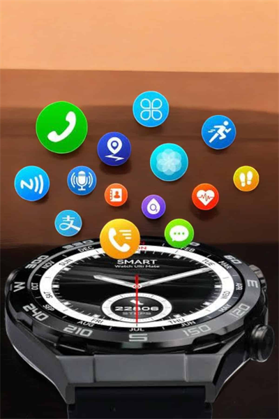 Akıllı Saat Yeni Nesil Bluetooth Bağlantılı Uyku ve Sağlık Takibi NFC ve GPS