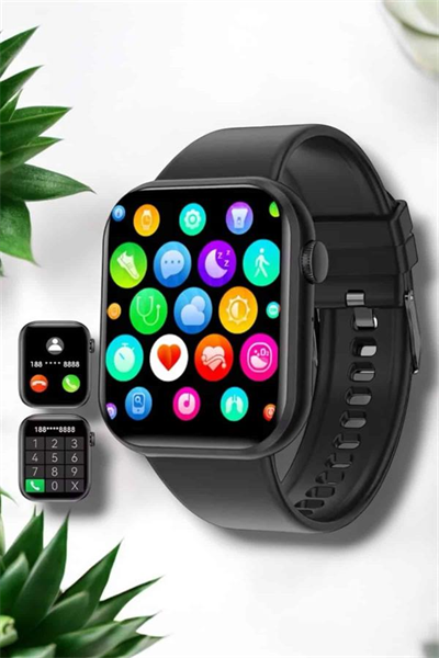 Akıllı Saat iOS ve Android ile Uyumlu Şık ve Çok Fonksiyonlu