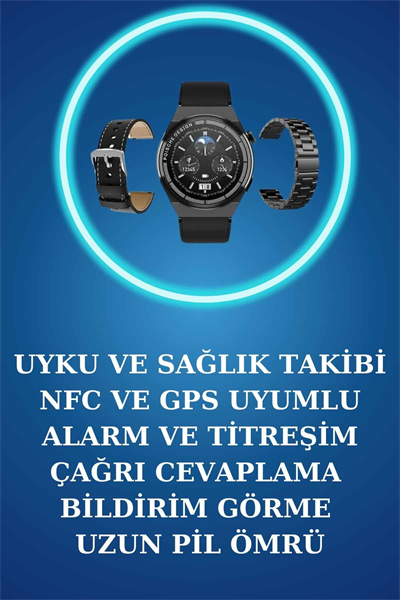 Akıllı Saat ve Kulaklık Seti Bildirim Görme Arama Cevaplama ANC Özelliği