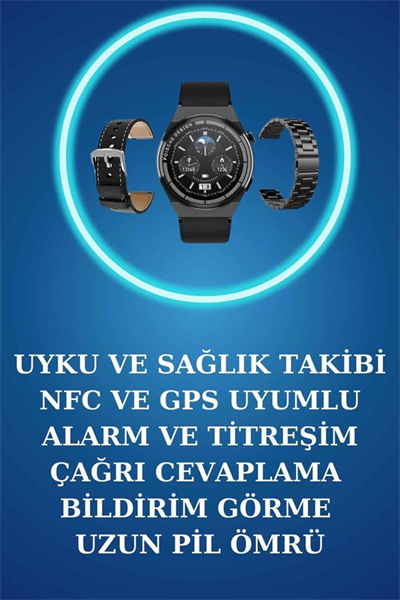 Akıllı Saat ve Kulaklık Seti Bildirim Görme Arama Cevaplama ANC Özelliği