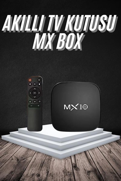 Akıllı TV kutusu Mx Box Android 7.1 TV kutusu 2.4G Wifi