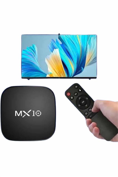 Akıllı TV kutusu Mx Box Android 7.1 TV kutusu 2.4G Wifi