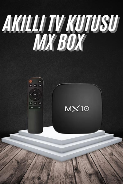 Akıllı TV kutusu Mx Box Android 7.1 TV kutusu 2.4G Wifi