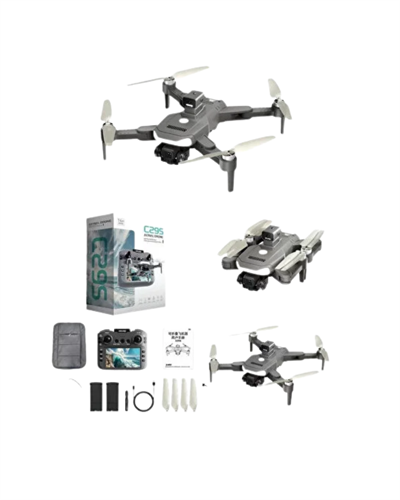 Akıllı Takip Özellikli 4K Drone Katlanabilir Tasarım Uzaktan Kontrollü Profesyonel Çekim Dronu