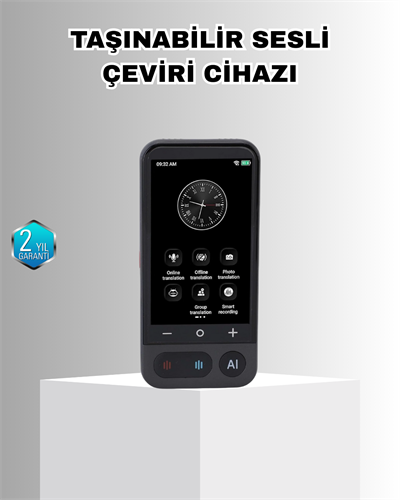 Akıllı Taşınabilir Tercüman – 17 Çevrimdışı, 139 Çevrimiçi Dil Desteği