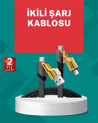 Akıllı Telefon Tablet Laptop Uyumlu 65W Güçlü Veri Kablosu