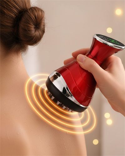 Akıllı Vakumlu Masaj Aleti Isı ve Titreşim Destekli Kupa Terapi Cihazı