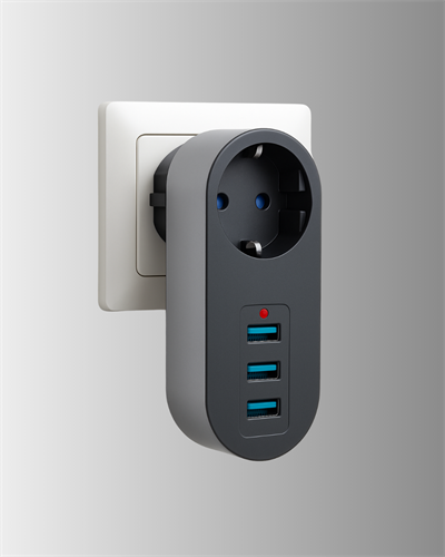 Akım Korumalı USB’li Priz – Güçlü 2500W, Isı ve Çocuk Koruması