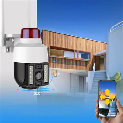 Alarmlı Dış Mekan Güvenlik Kamerası