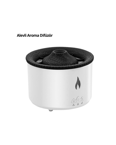 Alevli Aromaterapi Difüzörü