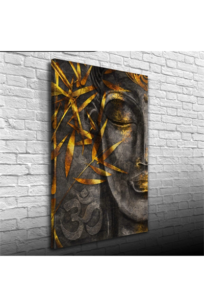 Altın Kadın Canvas Tablo (50x70)