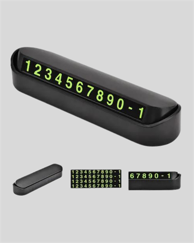 Alüminyum Kasa Gri Çevirmeli Araç İçi Telefon Numaratörü