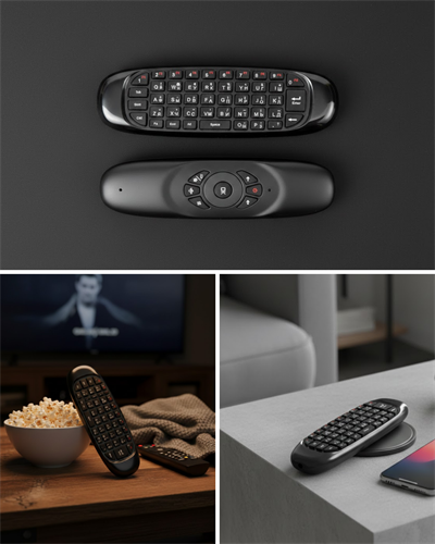 Android TV ve PC Uyumlu Kablosuz Hava Fareli Kumanda