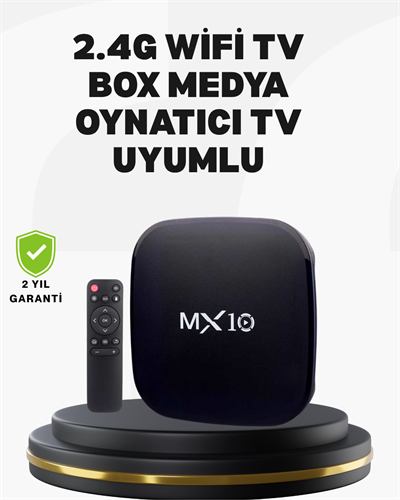 Android Tabanlı Akıllı Medya Oynatıcı – 4 Çekirdekli İşlemci, Ekran Yansıtmalı