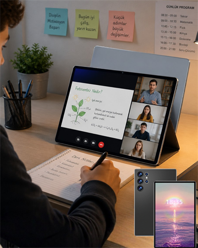 Android Tablet 10.1 HD Ekran 16GB RAM 1TB Depolama WiFi Destekli
