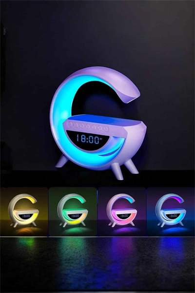 Android Uyumlu Akıllı Bluetooth Hoparlör Kablosuz Şarj Cihazı Standı