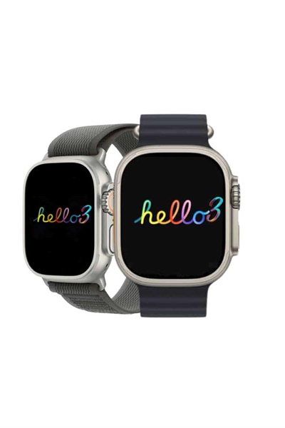 Android ve İOS Uyumlu Uyku ve Sağlık Takibi Yapabilen 3 Kordonlu Akıllı Saat