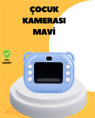 Anında Baskı Özellikli Şipşak Kamera – 24MP HD Çift Lensli, 32GB Hafızalı