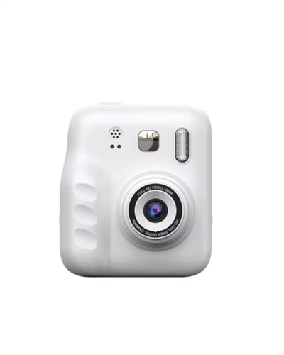 Anında Baskılı Çocuk Kamerası 4 Rulo Kağıt 5 Kalem Hediyeli Eğlenceli Set