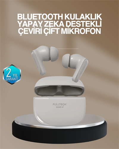 Anında Dil Çeviren Akıllı Bluetooth Kulaklık Çok Dilli İletişim