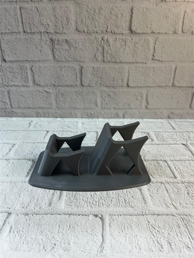 Antrasit İkili Gamepad Tutucu 7x18 cm Masa ve Raf Düzeni