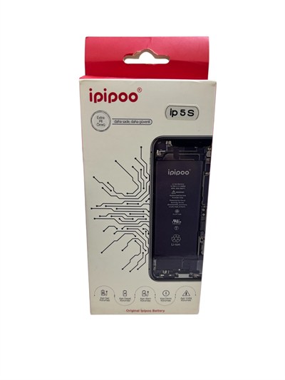 İpipoo Apple Iphone 5S Uyumlu Batarya -  1560 mAh