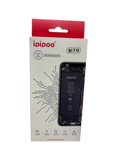 İpipoo Apple Iphone 7 Uyumlu Batarya - 1960 mAh