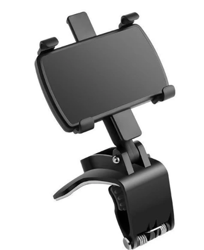 Araba Gösterge Üstüne Takılan 360 Oynar Başlıklı Telefon Tutucu