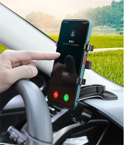 Araba Gösterge Üstüne Takılan 360 Oynar Başlıklı Telefon Tutucu