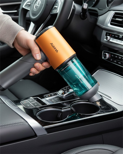 Araç İçi Kablosuz El Süpürgesi Yüksek Emiş Gücü ve HEPA Filtre