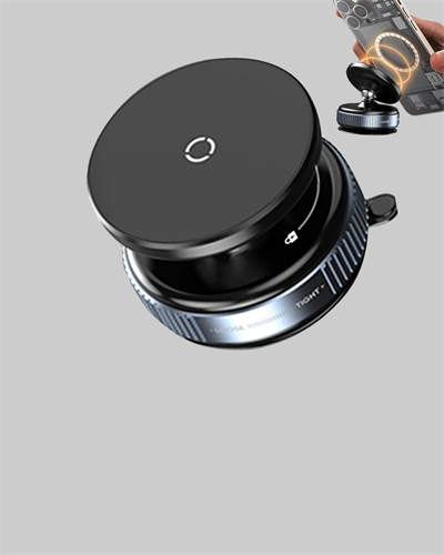 Araç İçi Manyetik Telefon Tutucu 360° Döner Vakumlu Stand