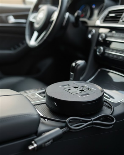 Araç İçi Power Inverter Çoklu USB Girişli Hızlı ve Güvenli Şarj