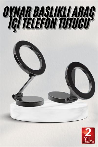 Araç Içi Telefon Tutucu İOS Uyumlu Magsafe Manyetik Mıknatıslı