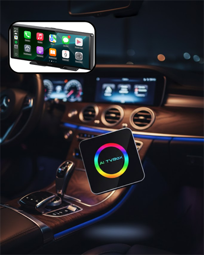 Araç İçin Kablosuz CarPlay Android Auto Multimedya Çözümü