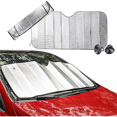 Araç Ön Cam Katlanabilir Güneşlik Isı Yansıma Önleyici Dacia Duster Honda Civic Ford Focus Skoda Superb