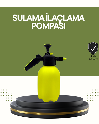 Araç Temizleme Püskürtücü 2L Basınçlı Bakır Nozullu Cila Sprey