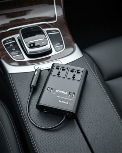 Araçta 220V Kullanım Sağlayan USB Destekli Güç İnvertörü