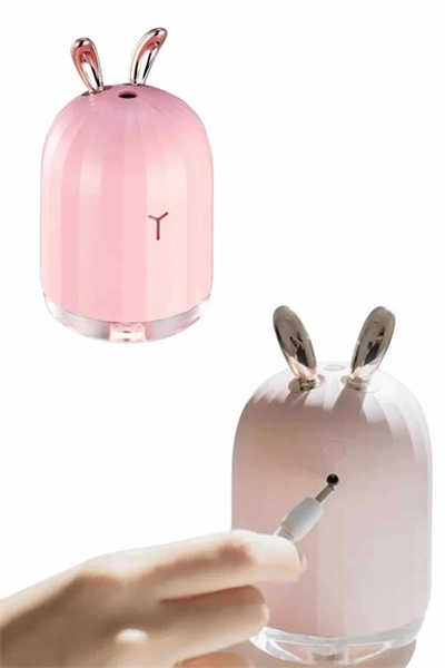 Aromaterapi Hava Nemlendirici Dekoratif USB Şarjlı Tavşan Nemlendirici