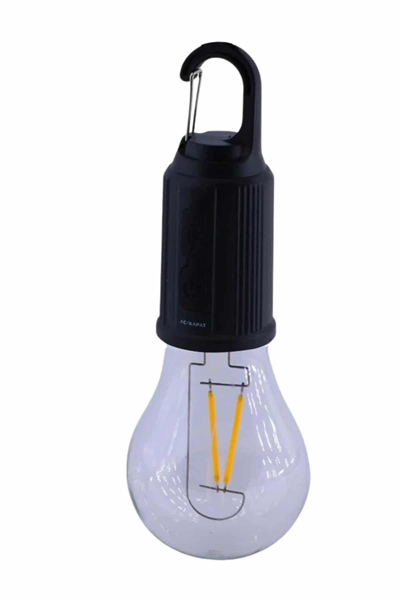 Askılı Kırılmaz Led Işık Kamp Bahçe Lambası Taşınabilir Led Ampul Şarjlı