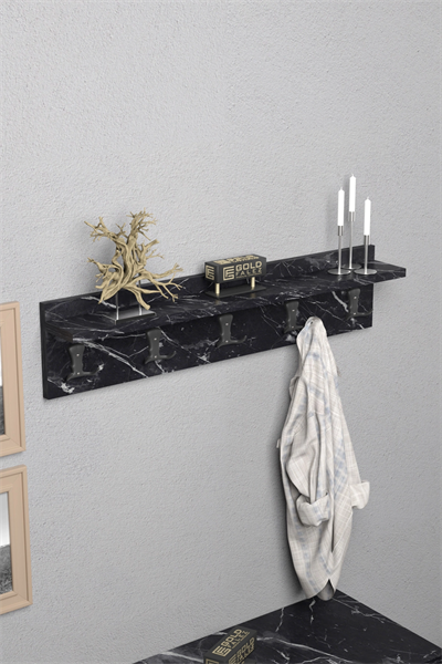 Askılık Duvar Elbise Askılığı Portmanto 80 Cm Bendir Düz