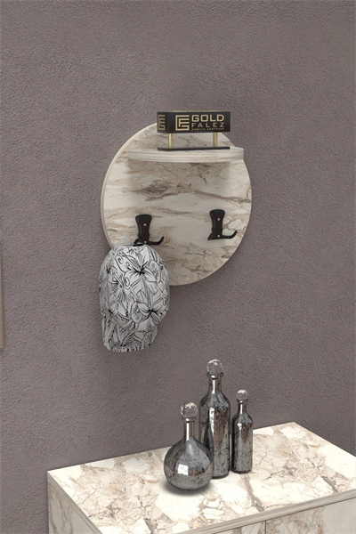 Askılık Duvar Elbise Askılığı Portmanto Üstü Efes