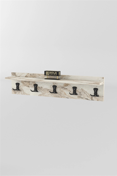 Askılık Duvar Elbise Askılığı Portmanto 80 Cm Efes Düz