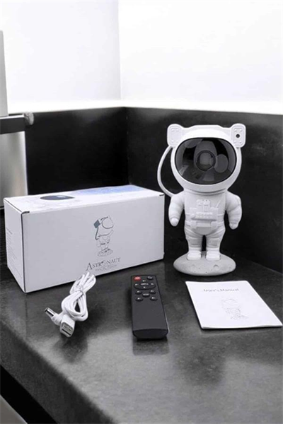 Astronot Görünümlü Projeksiyon Speaker Taşınabilir