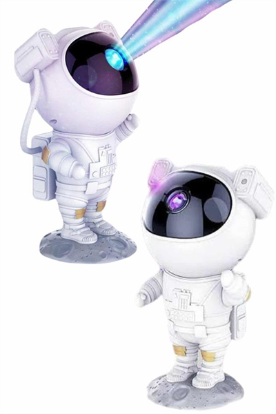 Astronot Şeklinde Bluetooth Hoparlör Gökyüzü Kumandalı Aydınlatma Lamba