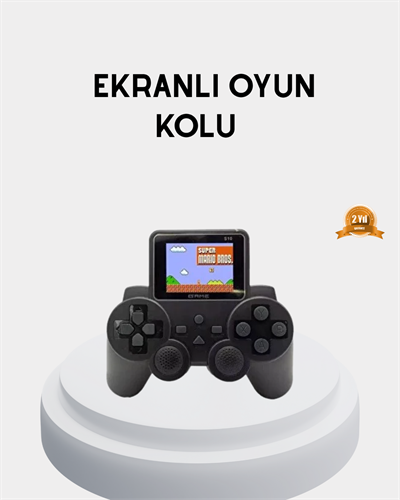 Atari S10 Retro Oyun Konsolu – 520 Nostaljik Oyun, TV Bağlantılı, Şarjlı ve Taşınabilir
